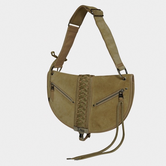 Dior Beige Suede Admit It Shoulder Bag - Picture 2 of 12